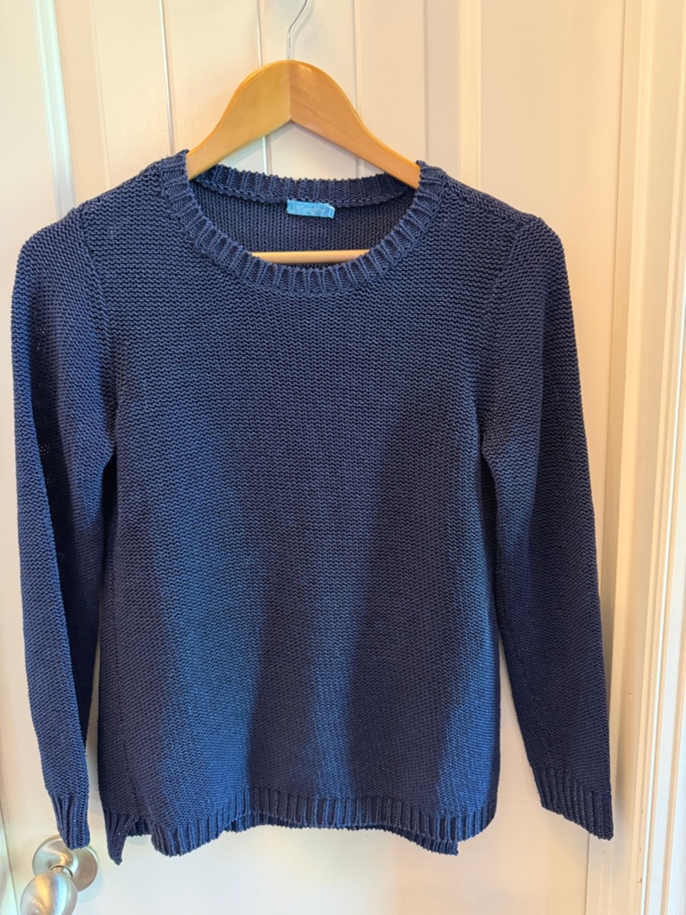 J. McLaughlin navy sweater